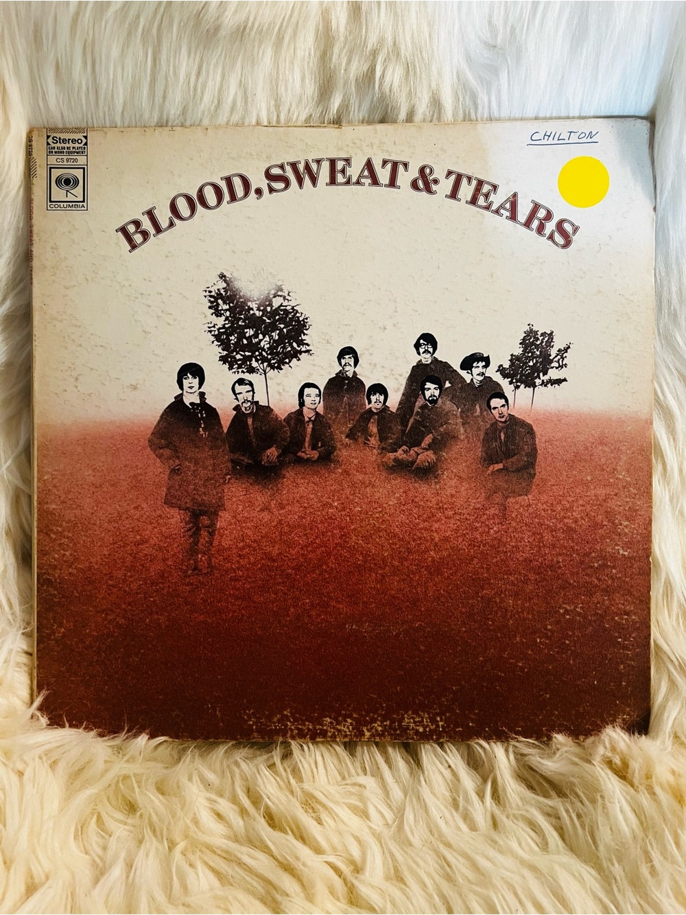 Blood, Sweat & Tears Self-Titled Vinyl Album - 12 inch